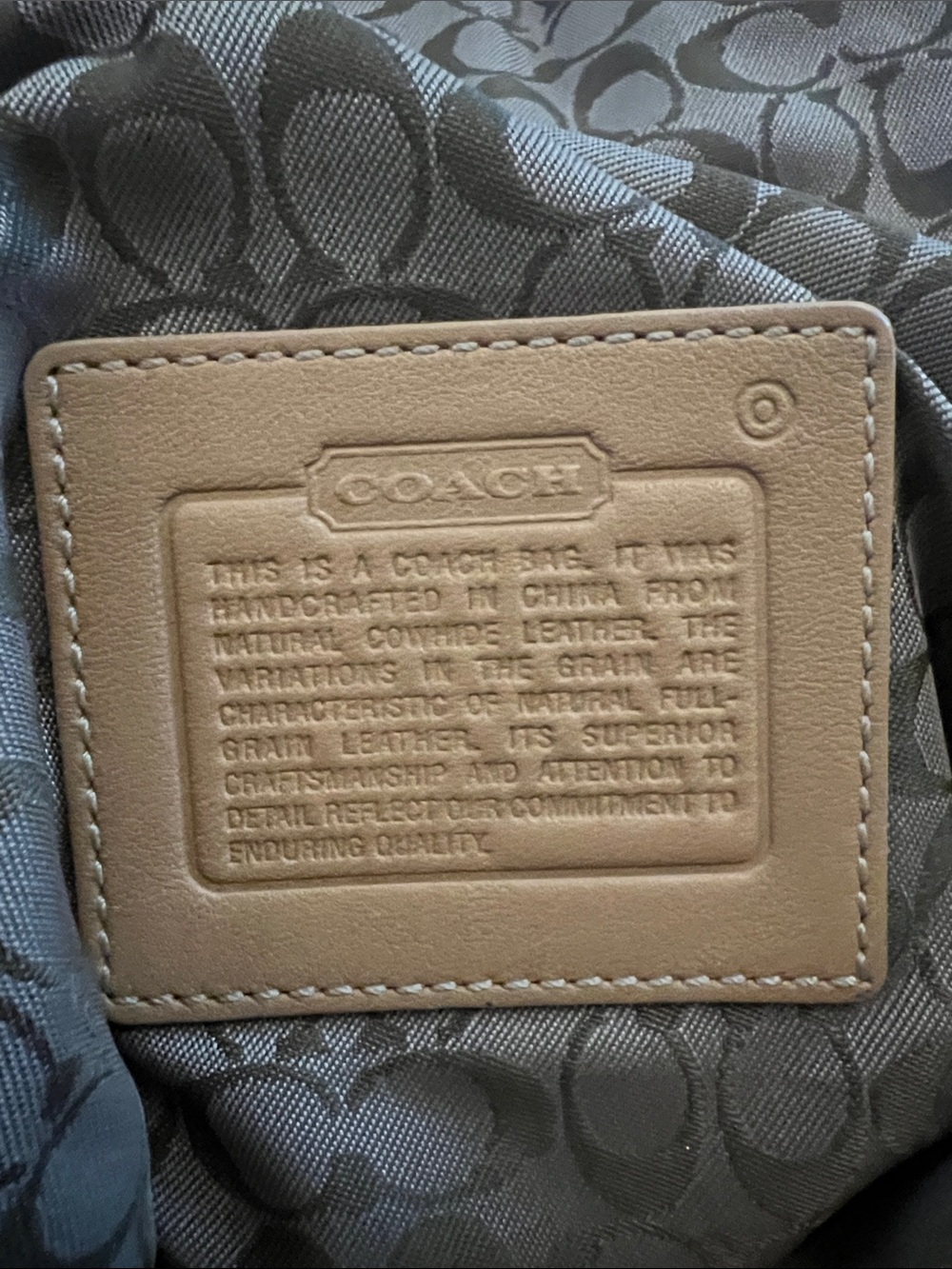 Coach Tan Crossbody - Picture 5 of 11